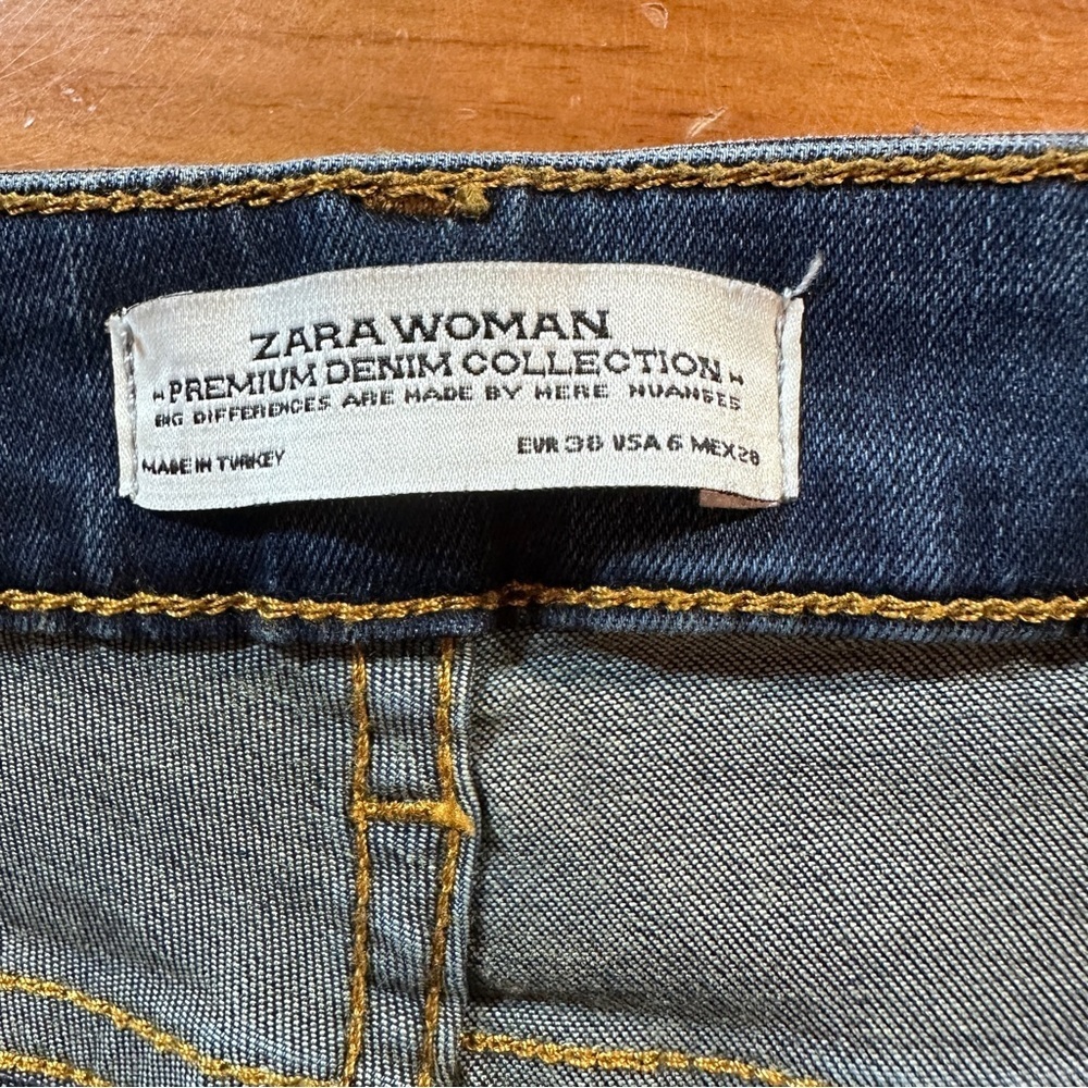 Zara Woman Skinny Jeans - Size 6 - Picture 7 of 10
